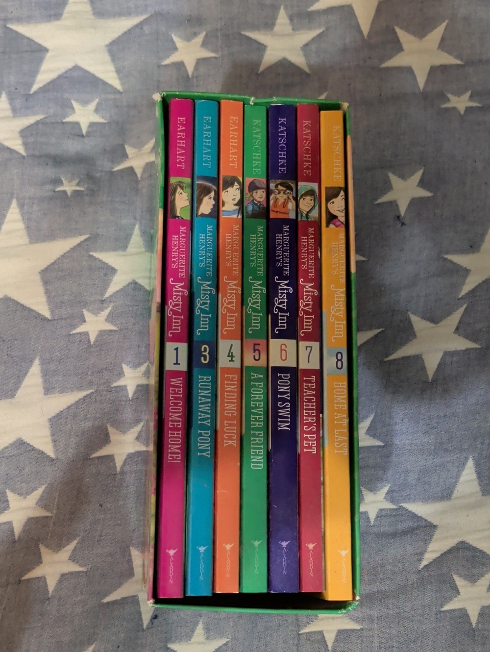 Maruerite Henry Misty Inn Book Set 1,3,4,5,6,7